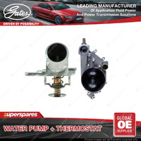 Gates Water Pump + Thermostat Kit for Holden Calais Caprice Monaro Statesman