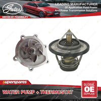 Gates Water Pump + Thermostat Kit for Holden Colorado RC Rodeo RA 3.0L 2007-2012