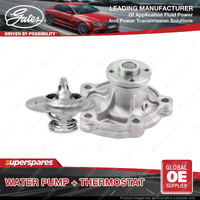 Gates Water Pump + Thermostat Kit for Holden Cruze YG 1.5L 73kW 4WD Petrol 02-06