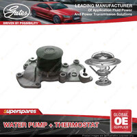 Gates Water Pump + Thermostat Kit for Hyundai Tiburon GK Trajet KM Tucson JM