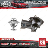 Gates Water Pump + Thermostat Kit for Mitsubishi Delica P05V Express SJ 2.5L