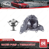 Gates Water Pump + Thermostat Kit for Mitsubishi Magna TE TF TH TJ Verada KH KJ