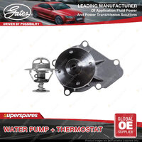 Gates Water Pump + Thermostat Kit for Nissan Navara D22 Terrano R20 2.4L 99-05