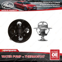 Gates Water Pump + Thermostat Kit for Nissan Bluebird G10 Elgrand Liberty Murano