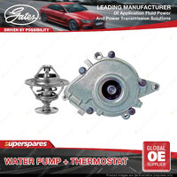 Gates Water Pump + Thermostat Kit for Saab 9-3 C75 C79 2.0L 5V 6V 2003-2015