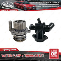 Gates Water Pump + Thermostat Kit for Skoda Octavia 1Z5 Superb 3T4 3T5 2.0L