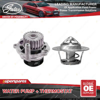 Gates Water Pump + Thermostat Kit for Skoda Octavia 1Z3 1Z5 1.6L 75kW FWD Petrol