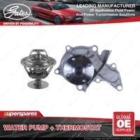 Gates Water Pump + Thermostat for Toyota Corolla Caribe Sprinter AE 110 111 114