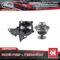 Gates Water Pump + Thermostat Kit for Toyota Corolla AE 112 115 Caldina Corona