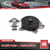 Gates Water Pump + Thermostat Kit for Toyota Allion Auris Touring Sports Avensis