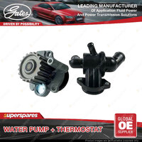 Gates Water Pump + Thermostat Kit for Volkswagen Golf AJ5 2.0L 103kW 2009-2013