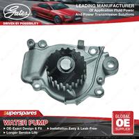 Gates Water Pump for Honda Integra DA DA1 DA3 D16A3 1.6L 88KW Hatchback