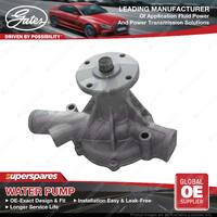 Gates Water Pump for Nissan Urvan E23 H20 2.0L 55KW 09/1982-12/1983