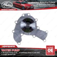 Gates Water Pump for Isuzu Trooper UB 6VD1 3.2L 130KW 08/1991-07/1998