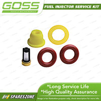 GOSS Fuel Injector Service Kit for Daewoo Korando Musso M162-99 3.2L