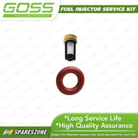 GOSS Fuel Injector Service Kit for Ford Festiva WF 1.3L V4 1997-2001