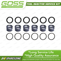 Goss Fuel Injector Service Kit for Ford Falcon EA EB 3.2L 3.9L 1988-1992