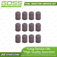 Goss Fuel Injector Service / Repair Kit - Pintle Cap Grey Pack 12 HD 2mm