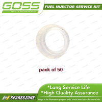 Goss Fuel Injector Service / Repair Kit - Oring Retainer EV6 Bosch Pack 50