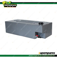 Ironman 4x4 60L Tank with Tap Barbed Outlet 845 x 360 x 270mm Screw Cap IWT007