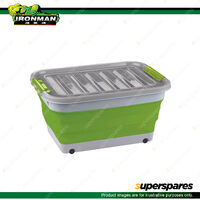 Ironman 4x4 Collapsible Storage Tub with Lid - 30L ISTORE0012 Offroad 4WD