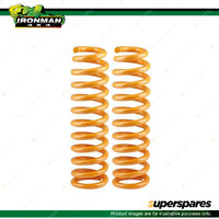 Ironman 4x4 Pair Front Medium Load Coil Springs to Suit Offroad 4WD RAM015B