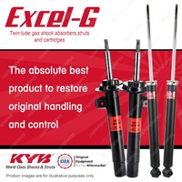 Front + Rear KYB EXCEL-G Shock Absorbers for BMW E46 316Ti 318Ci 318Ti 320Ci RWD