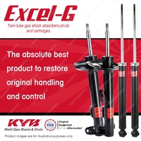 Front + Rear KYB EXCEL-G Shock Absorbers for BMW 318i E36 Touring M43B18 1.8 I4