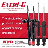 Front + Rear KYB EXCEL-G Shock Absorbers for BMW E38 728i 730i 740i RWD Sedan