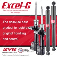 Front + Rear KYB EXCEL-G Shock Absorbers for CHRYSLER PT Cruiser PG PT I4 FWD