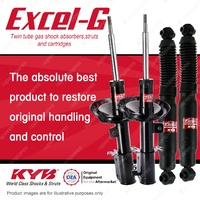 Front + Rear KYB EXCEL-G Shock Absorbers for CITROEN Dispatch SWB LWB 2.0 FWD