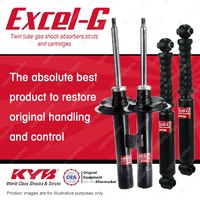 Front + Rear KYB EXCEL-G Shock Absorbers for CITROEN Xsara Picasso 1.8 FWD Wagon