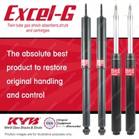 Front + Rear KYB EXCEL-G Shock Absorbers for DAEWOO 1.5i G15MF 1.5 I4 FWD All