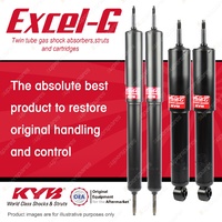 Front + Rear KYB EXCEL-G Shock Absorbers for DAIHATSU Feroza F310 1.6 I4 4WD SUV