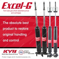 Front + Rear KYB EXCEL-G Shock Absorbers for FORD Fairlane ZK ZL I6 V8 RWD Sedan