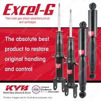 Front + Rear KYB EXCEL-G Shock Absorbers for FORD Fairlane BA BF I6 V8 RWD Sedan