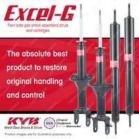 Front + Rear KYB EXCEL-G Shock Absorbers for FORD Fairmont EF EL I6 V8 RWD Wagon