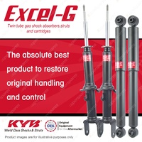 Front + Rear KYB EXCEL-G Shock Absorbers for FORD Fairmont AU I6 V8 RWD Wagon