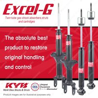 Front + Rear KYB EXCEL-G Shock Absorbers for FORD Falcon EF EL I6 V8 RWD Sedan