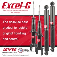 Front + Rear KYB EXCEL-G Shock Absorbers for FORD Falcon BA BF I6 V8 RWD All