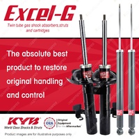 Front + Rear KYB EXCEL-G Shock Absorbers for FORD Focus LV I4 DT4 FWD All