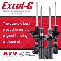 Front + Rear KYB EXCEL-G Shock Absorbers for FORD Laser KN I4 FWD All Styles