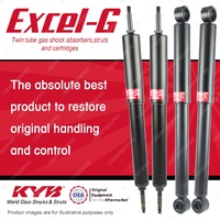 Front + Rear KYB EXCEL-G Shock Absorbers for FORD Maverick I6 D6 4WD All Styles