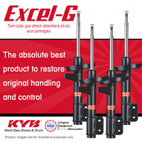 Front + Rear KYB EXCEL-G Shock Absorbers for FORD Mondeo HB ZH20 2.0 I4 FWD All