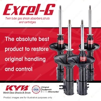 Front + Rear KYB EXCEL-G Shock Absorbers for FORD Probe ST SU SV V6 FWD Coupe