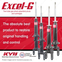 Front + Rear KYB EXCEL-G Shock Absorbers for FORD TS50 AU V8 RWD Sedan 99-02