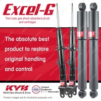 Front + Rear KYB EXCEL-G Shock Absorbers for FORD Territory SX 4.0 I6 RWD SUV