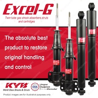 Front + Rear KYB EXCEL-G Shock Absorbers for FORD Territory SY SYII I6 AWD SUV