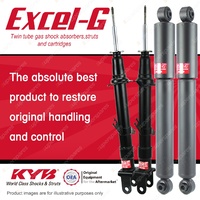 Front + Rear KYB EXCEL-G Shock Absorbers for FORD Territory SYII SZ I6 DT6 RWD