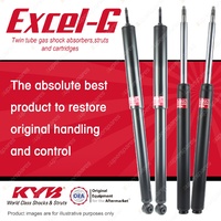 Front + Rear KYB EXCEL-G Shock Absorbers for HOLDEN Calais VN VP V6 V8 RWD Sedan